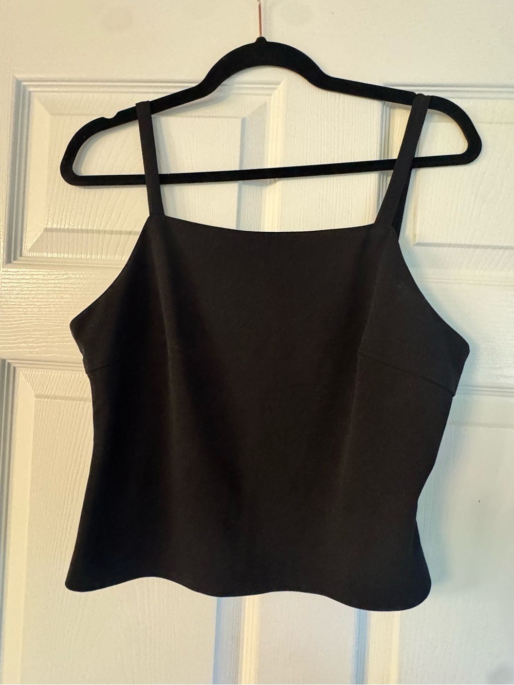 bagatelle Black Square-Neck Cami